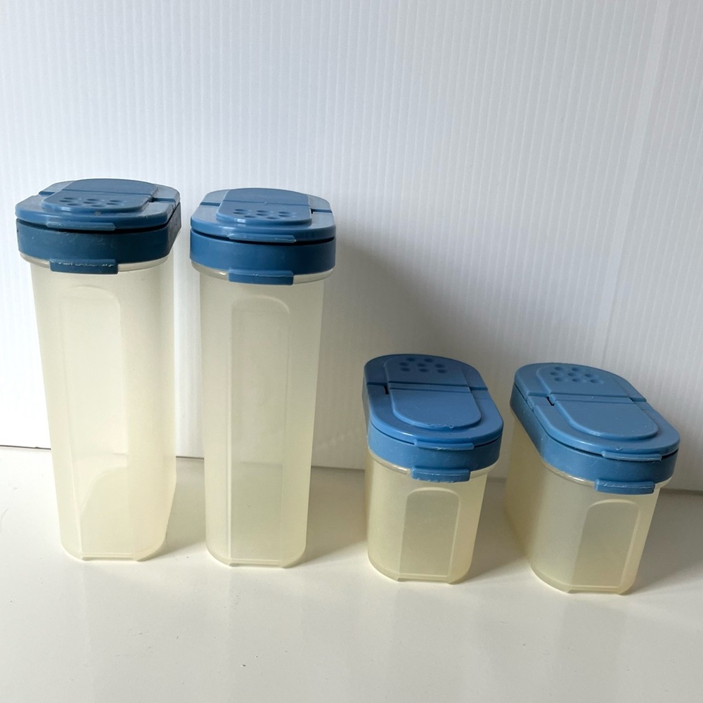 Set of Spice Storage Containers by Tupperware